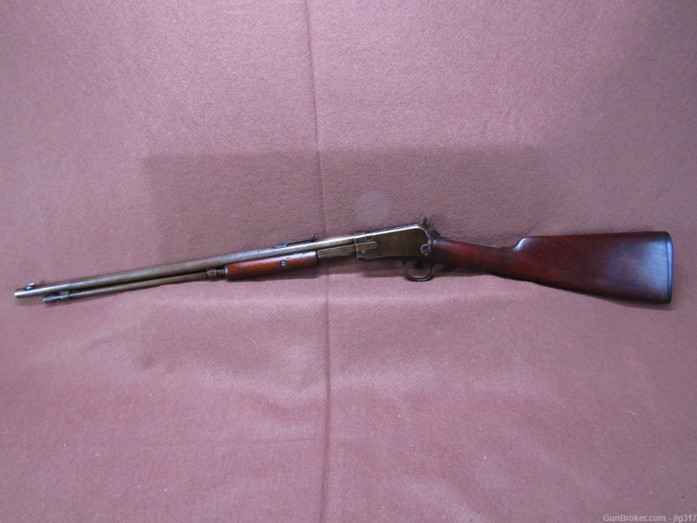 Winchester 1906 22 Short Pump Action Rifle Made 1907 C&R Okay-img-9