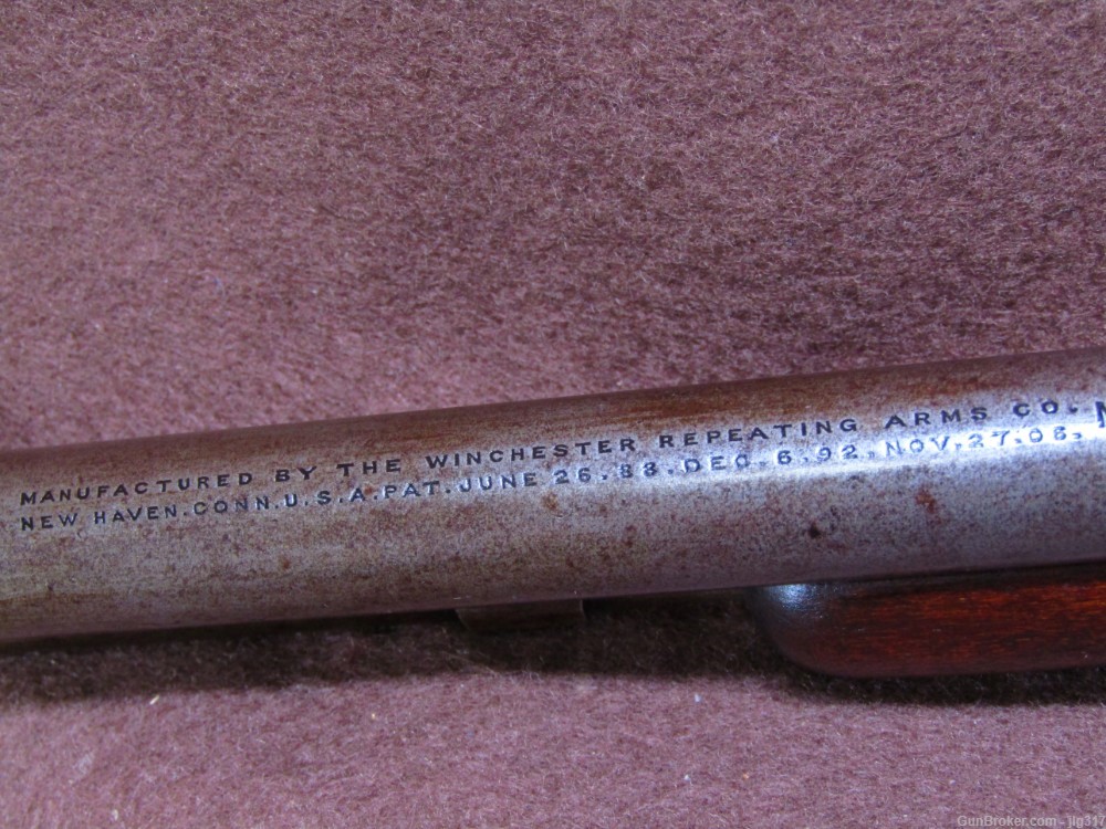 Winchester 1906 22 Short Pump Action Rifle Made 1907 C&R Okay-img-16