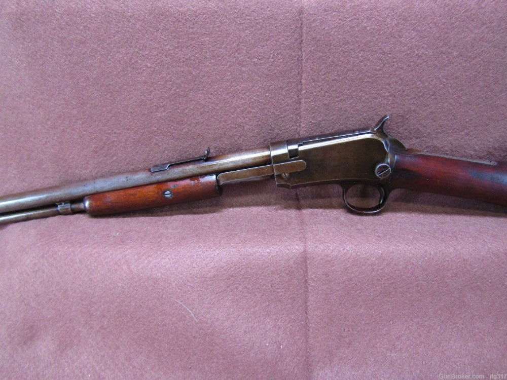 Winchester 1906 22 Short Pump Action Rifle Made 1907 C&R Okay-img-12