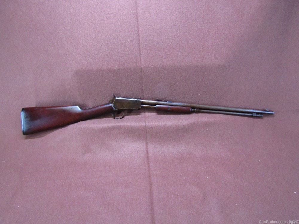 Winchester 1906 22 Short Pump Action Rifle Made 1907 C&R Okay-img-0