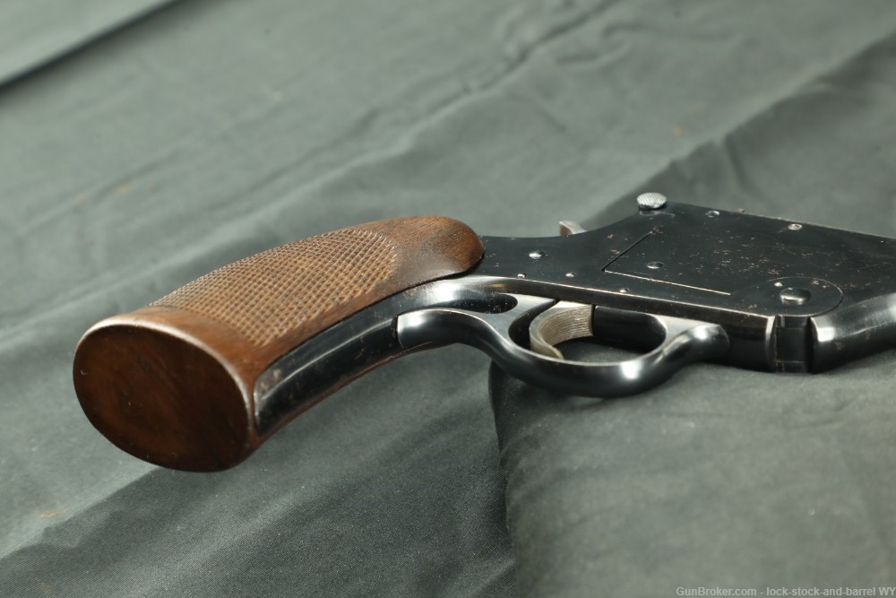 Walter F Roper H&R U.S.R.A Model 195 10” Single Shot Tip-Up Pistol C&R-img-11