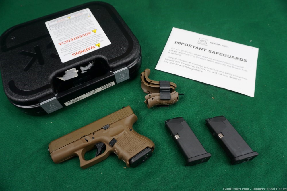Glock Model 26 Gen4 Factory FDE 9 9mm 10-Round No Reserve $.01 Start-img-0