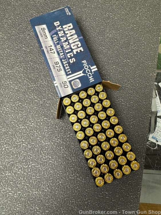 Fiocchi 9mm Luger 147 Grain FMJ 1000 Round Case #9APD-img-4