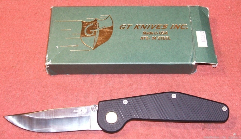 GT Knives Switchblade Automatic Knife Like New in Box  ATS-34-img-6
