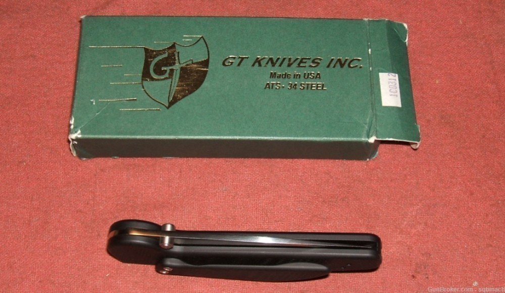 GT Knives Switchblade Automatic Knife Like New in Box  ATS-34-img-3