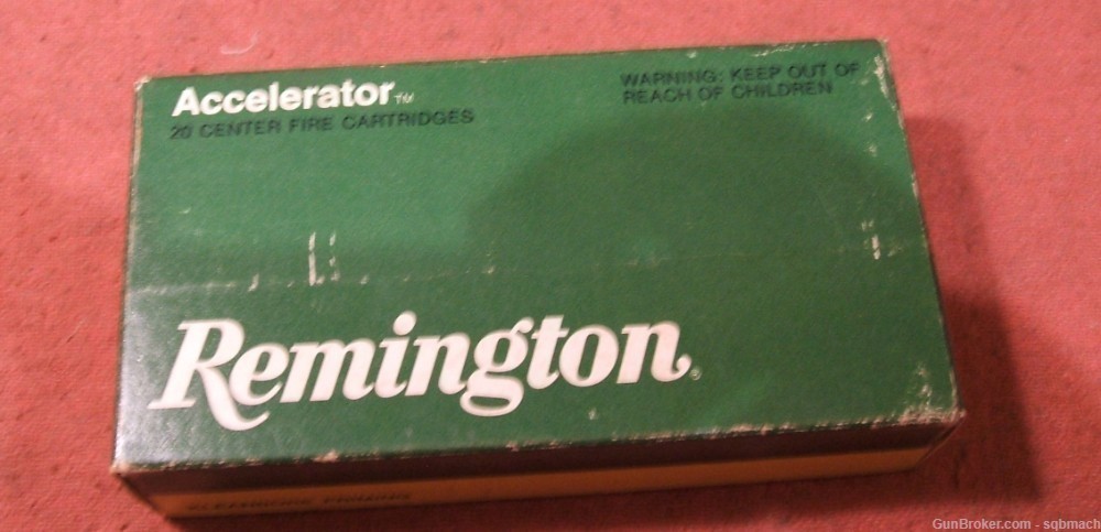 Remington .30-30 Win 30 WCF Accelerator Ammunition Ammo Box 20 1978-img-0