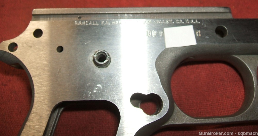Randall LeMay Type .45 ACP Frame Receiver Lower End  Colt 1911 Style Used-img-17
