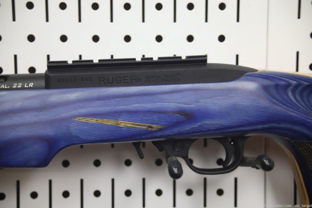 Commemorative USA Shooting Team Ruger 10/22 16" .22LR Penny Auction-img-5