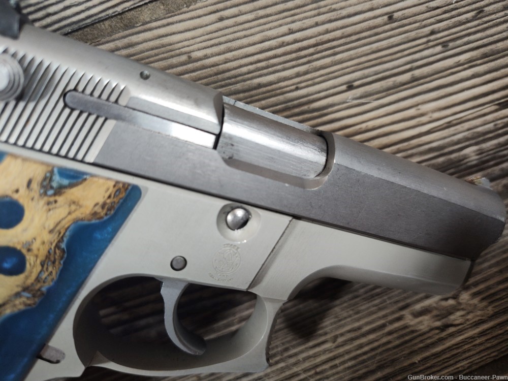 Smith & Wesson 669 3.5" Barrel 9mm w/ One 12 Rnd Magazine & Fancy Grip!!-img-23