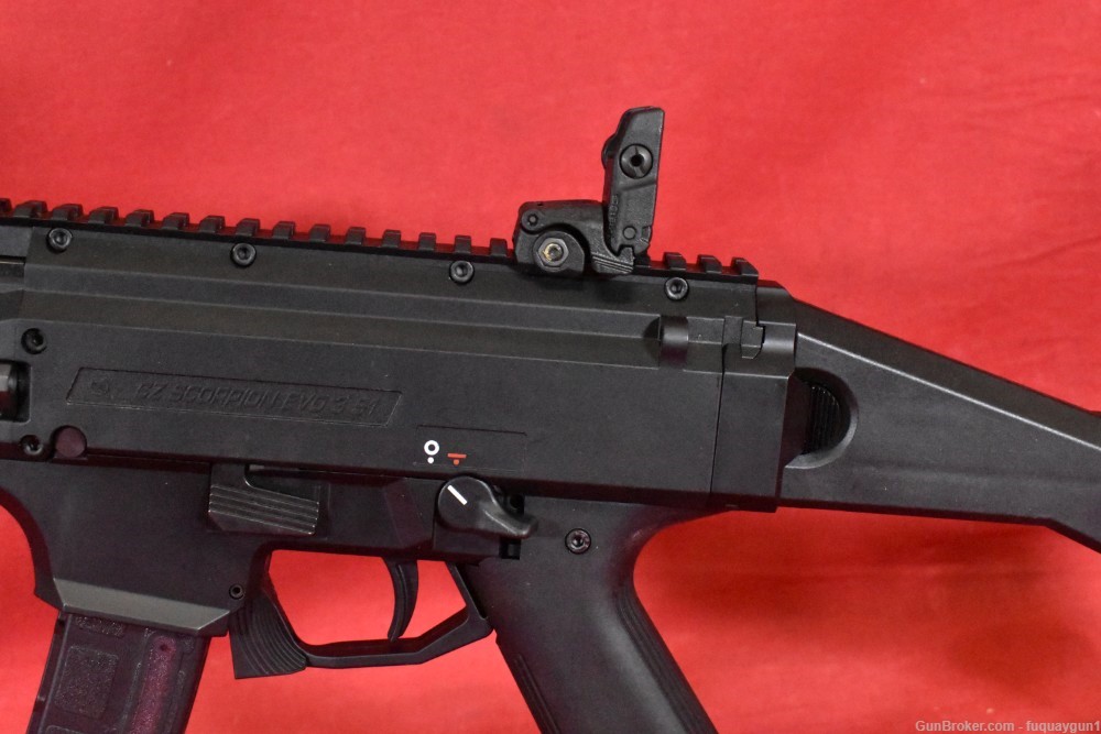 CZ Scorpion EVO 3 S1 9mm Faux Suppressor-img-14