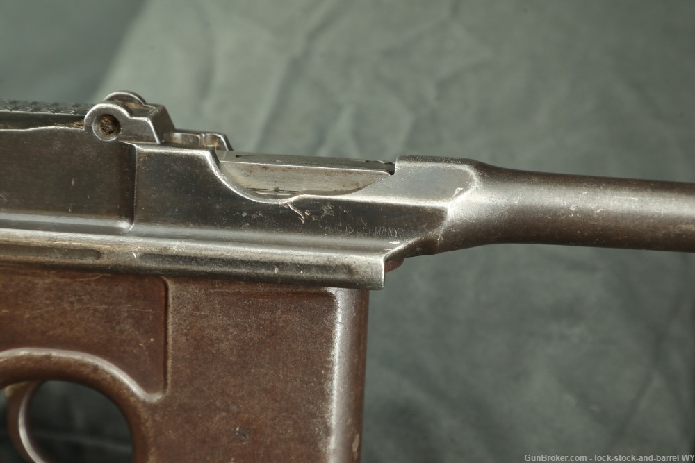 1936 C96 Broomhandle .30 Mauser 7.63x25mm Semi-Auto Pistol C&R-img-19