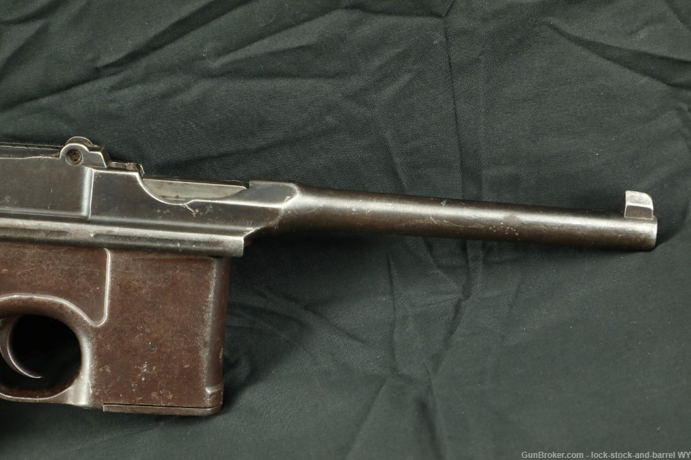 1936 C96 Broomhandle .30 Mauser 7.63x25mm Semi-Auto Pistol C&R-img-3