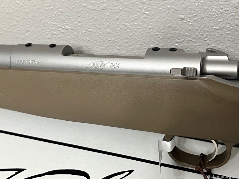 KIMBER BOLT ACTION RIFLE 308 WIN 22" FDE HUNTER 84M NEW IN BOX -img-7