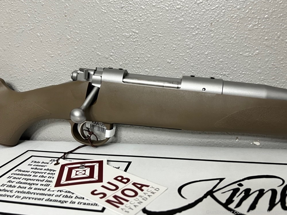 KIMBER BOLT ACTION RIFLE 308 WIN 22" FDE HUNTER 84M NEW IN BOX -img-5