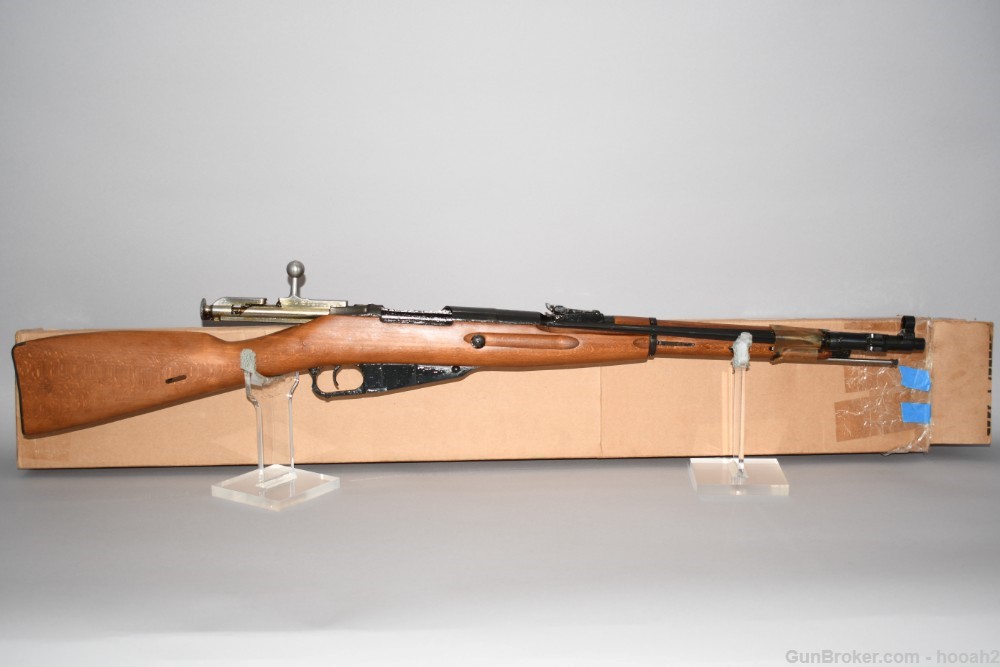 Outstanding Polish M44 Mosin Nagant Carbine Radom 1953 7.62x54r W Box -img-0