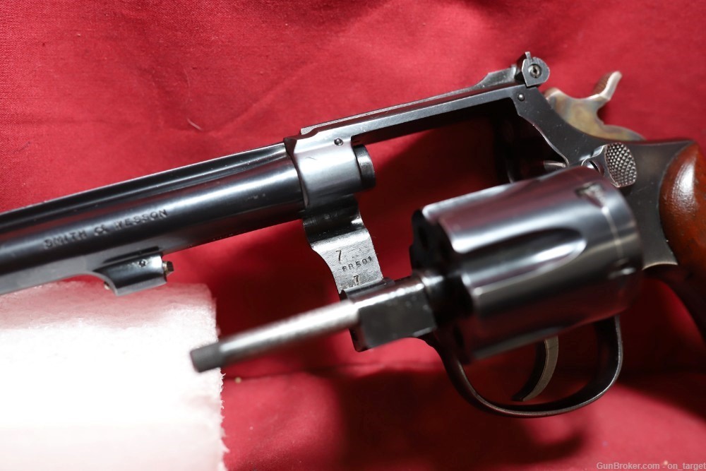 Smith & Wesson Model 17 .22 LR 6" Barrel MFG in 1953-img-25