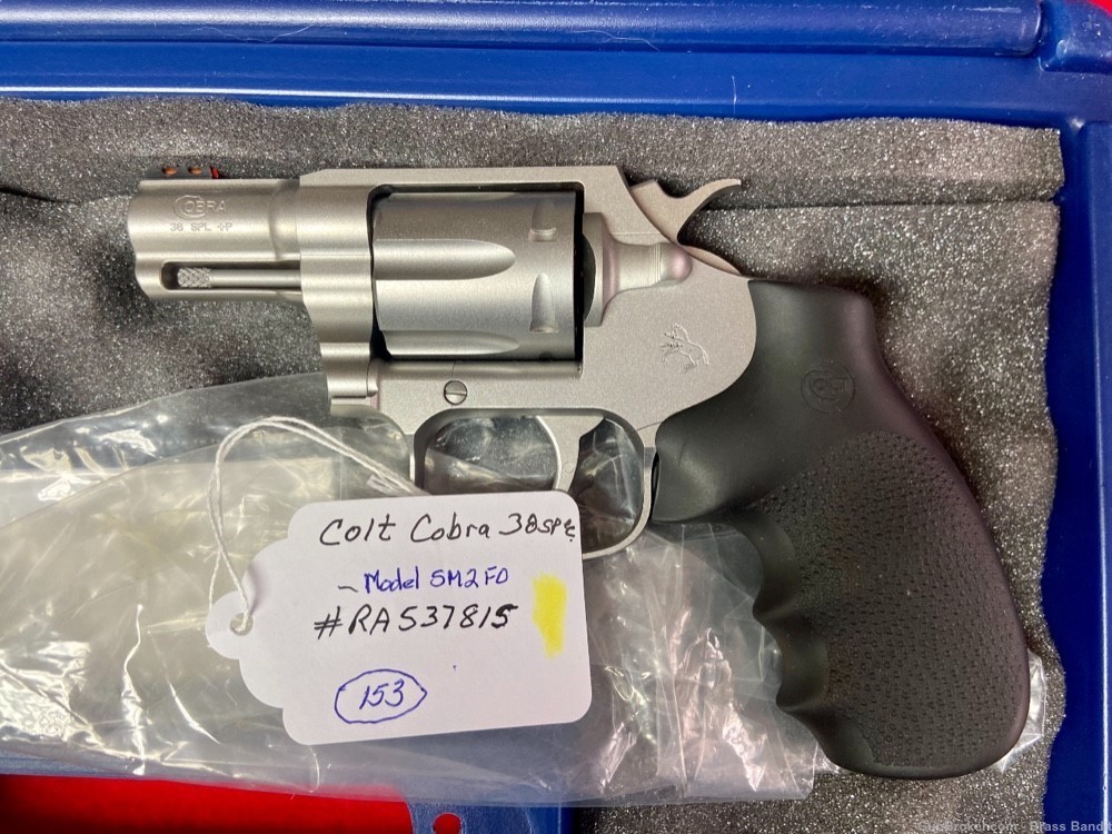 Colt cobra 38+p 2” sm2fo revolver -img-1