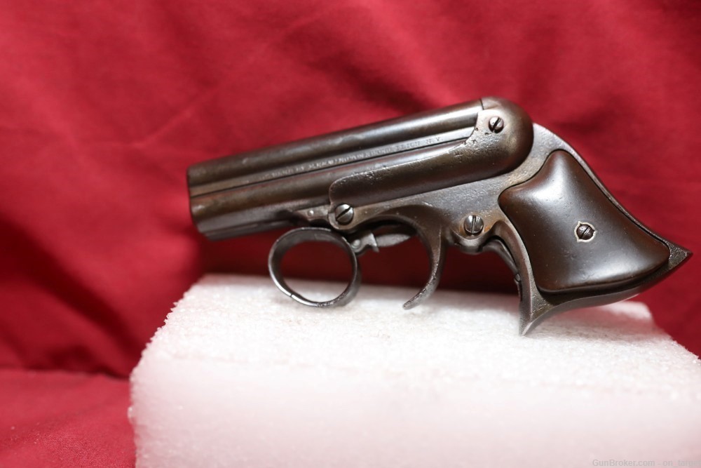 Remington Elliott's Model 4 .32 Rimfire 3 3/8" Barrel Derringer Antique-img-5