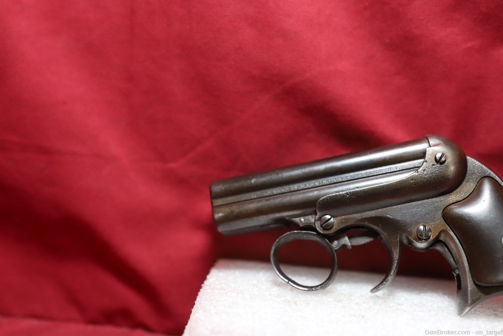 Remington Elliott's Model 4 .32 Rimfire 3 3/8" Barrel Derringer Antique-img-3