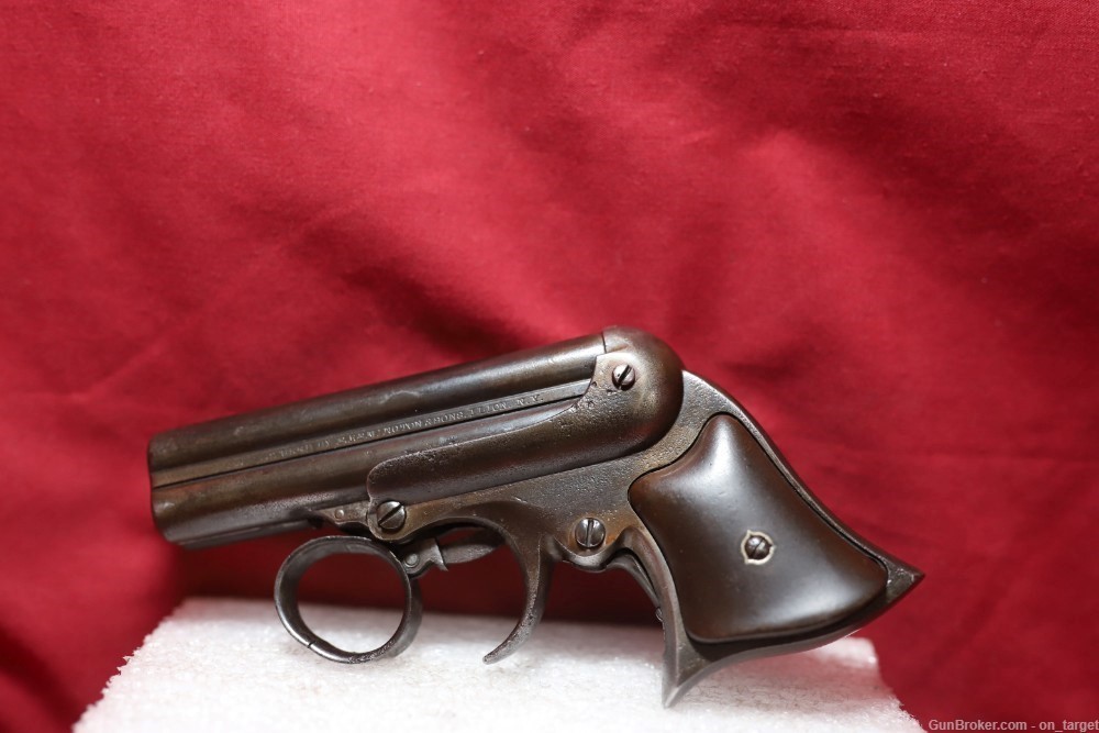 Remington Elliott's Model 4 .32 Rimfire 3 3/8" Barrel Derringer Antique-img-2