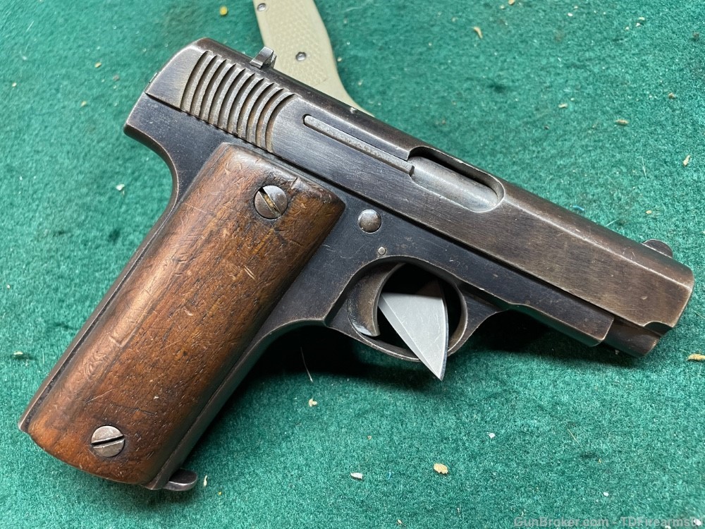 French Ruby WW1 handgun .32 acp alkartasuna Spain 7.65 browning c&r-img-1