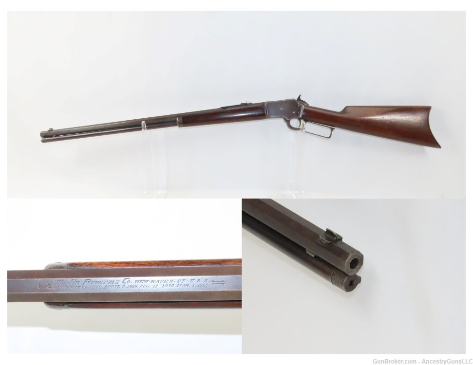 J.M. MARLIN Model 92 LEVER ACTION .32 Caliber REPEATING Rifle C&R   Repeate-img-0