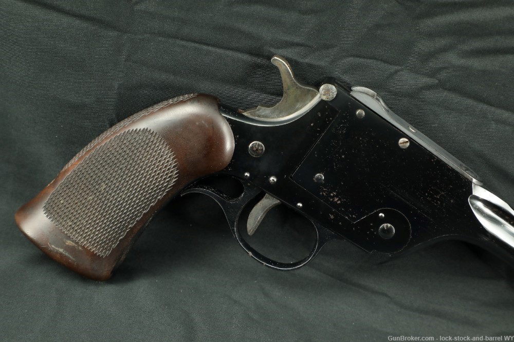 Walter F Roper H&R U.S.R.A Model 195 10” Single Shot Tip-Up Pistol C&R-img-2