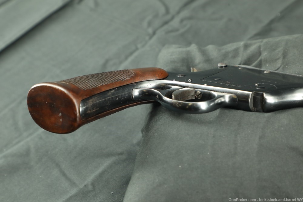 Walter F Roper H&R U.S.R.A Model 195 10” Single Shot Tip-Up Pistol C&R-img-9
