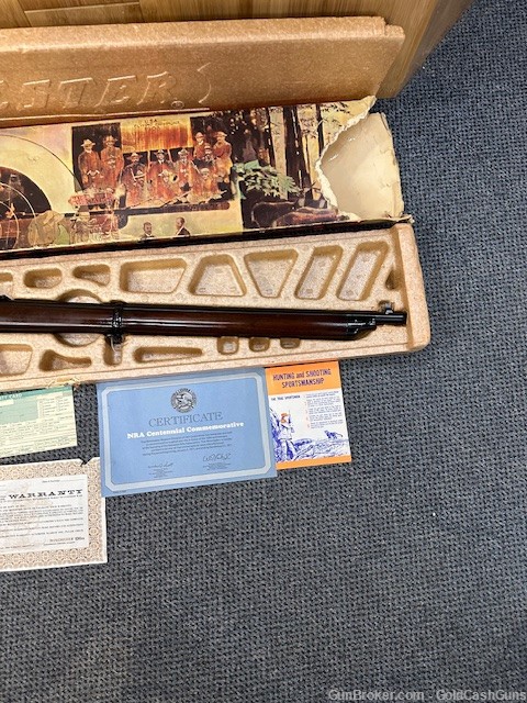 1971 Winchester 94 NRA Musket 26", 30-30, Box, Foam Box, Paperwork-img-3