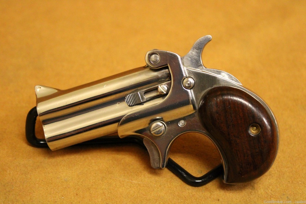 American Derringer Corp Model 1 (357 Magnum, 3-inch, Stainless Steel)-img-0