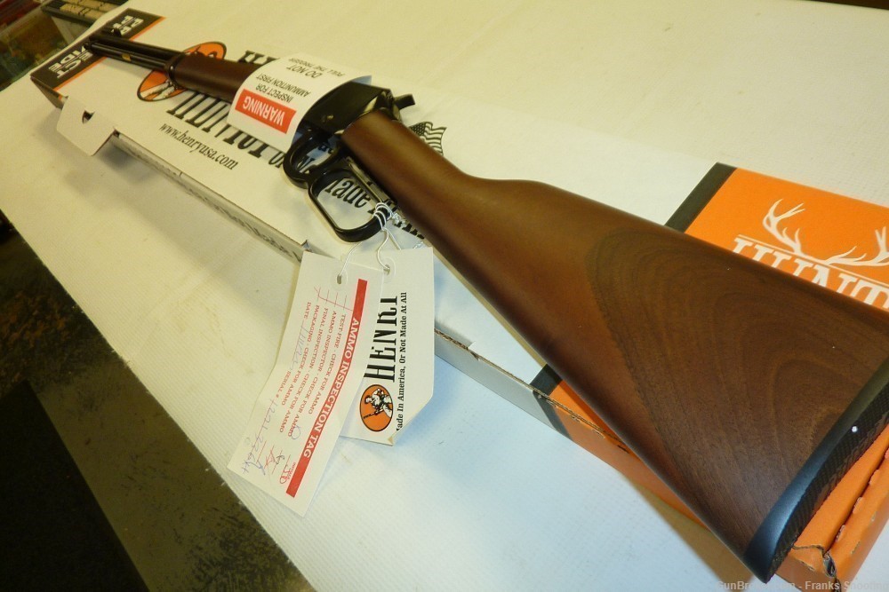 HENRY H001 22 CAL 18.5" BBL LEVER ACTION RIFLE-img-1