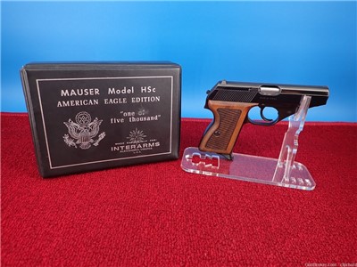 Scarce Mauser HSc AMERICAN EAGLE 380 3.4" Mint 97% One of 5000 Germany 70's