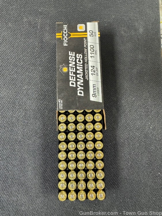 Fiocchi 9mm Luger 124 Grain JHP 1000 Round Case #9APBHP-img-4