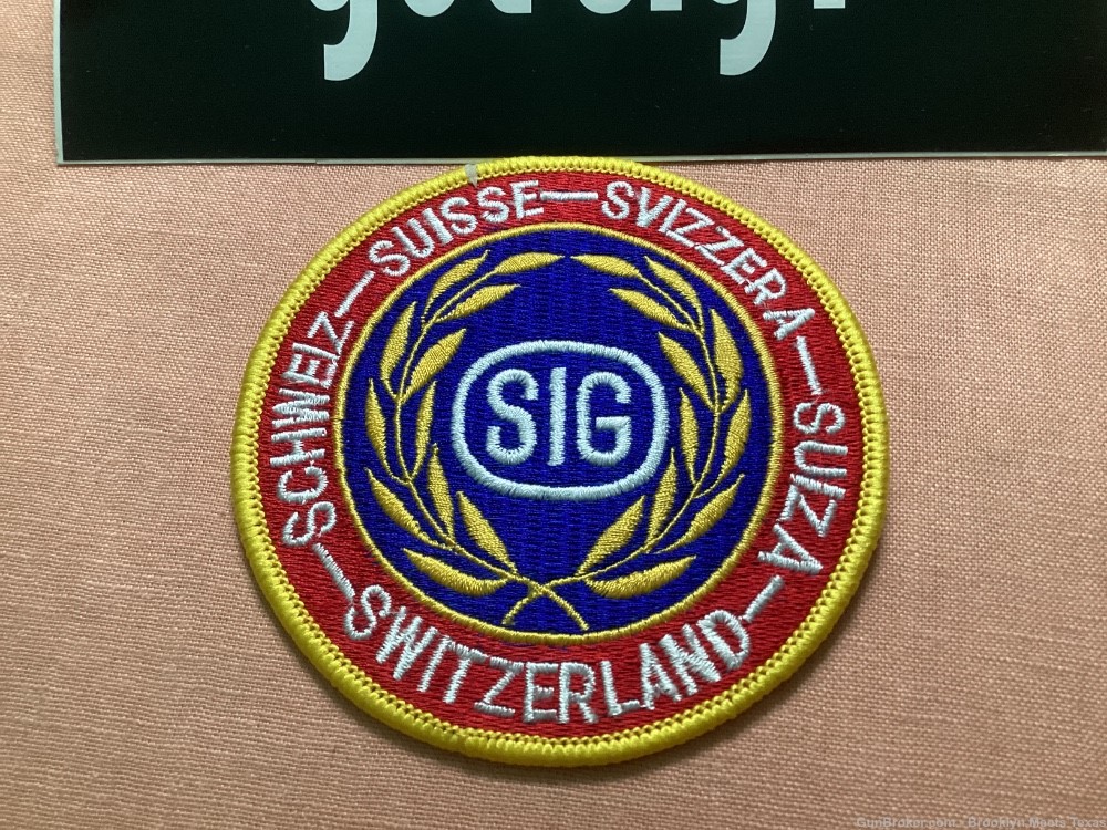 Sig Patch and got sig? Decal. -img-1
