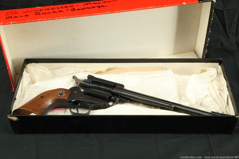 Rare Ruger Hawkeye .256 Win Mag Single-Shot Pistol, w/Box MFD 1963 C&R-img-32