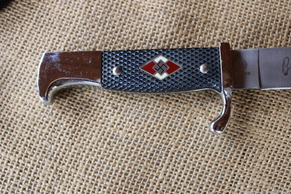Reproduction German Youth Knife with Scabbard-img-6