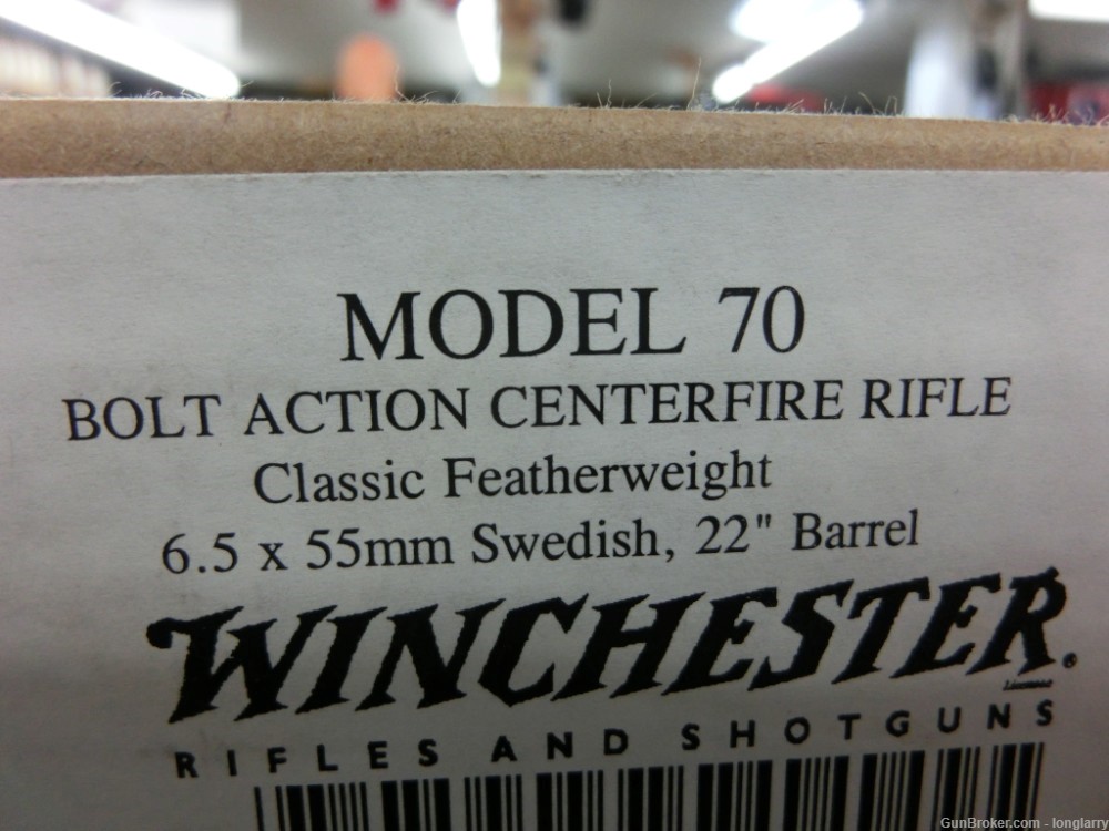 Winchester Model 70 CLASSIC FEATHERWEIGHT- 6.5 x 55 SWEDISH-img-8