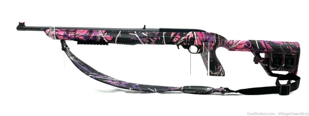 Ruger 10/22 22 LR 18.5" 11158 TALO Special Edition Muddy Girl Camo C-6110-img-0