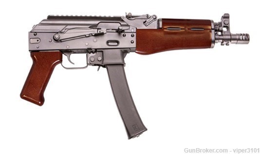 Kalashnikov USA KP-9 9mm Pistol 9.5" Barrel Red Wood Edition-img-0