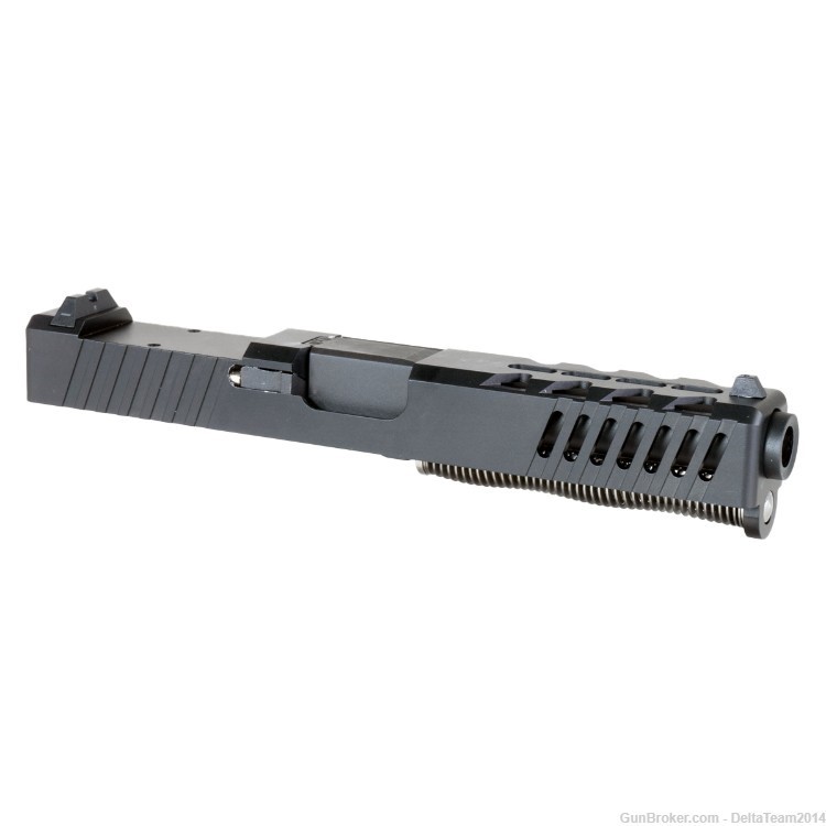 Complete Slide for Glock 17 - Tactical Kinetics Non Threaded Barrel-img-0