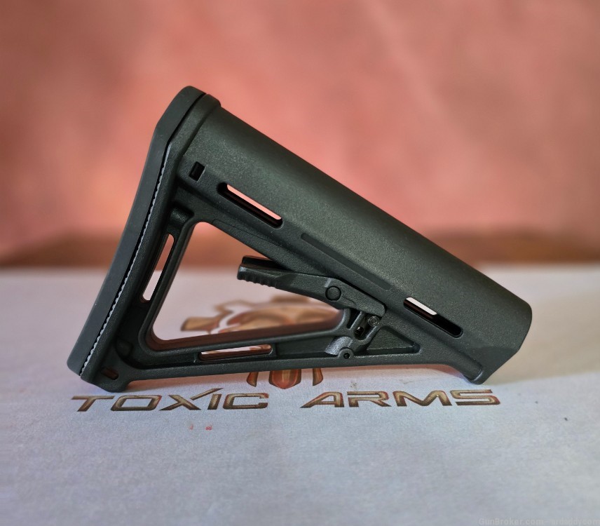 AR15 Adjustable stock AR 15 New Pull Black Blem-img-0