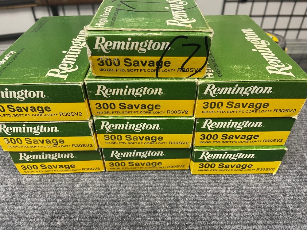 Rare Remington 722 , 300 Savage. includes 187 rounds of ammo-img-10