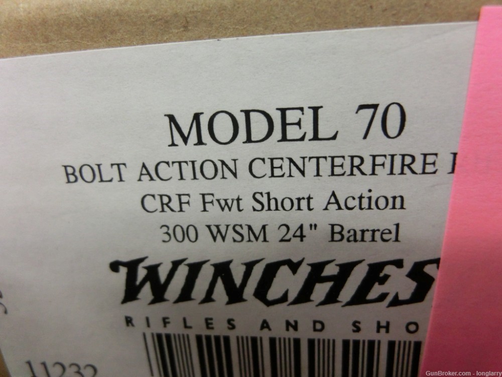 Winchester Model 70 CRF FEATHERWEIGHT- 300 WSM-img-8