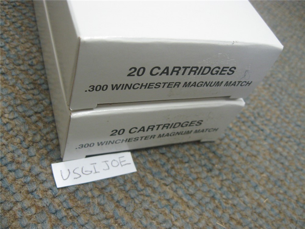 300 Win Mag Ammo USGI Match Extremely RARE .300 Winchester Magnum 190 Grain-img-3