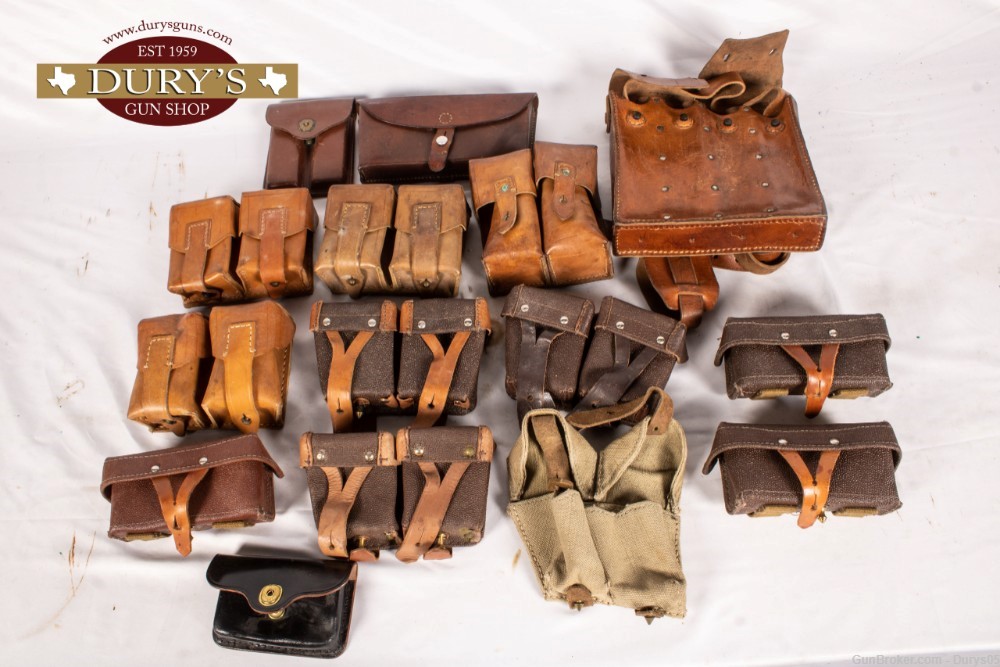 Lot of WWI Magazine Holsters-img-0