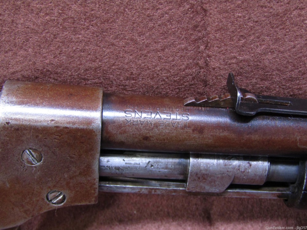 J Stevens Arms Company Visible Loader 22 S/L/LR Pump Rifle-img-6