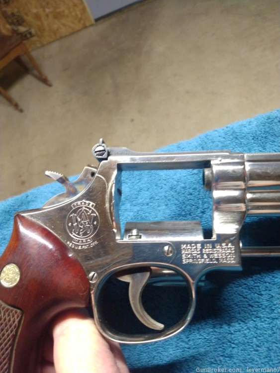 Smith and Wesson 19-4 (combat magnum) .357 mag made in 1978-img-6