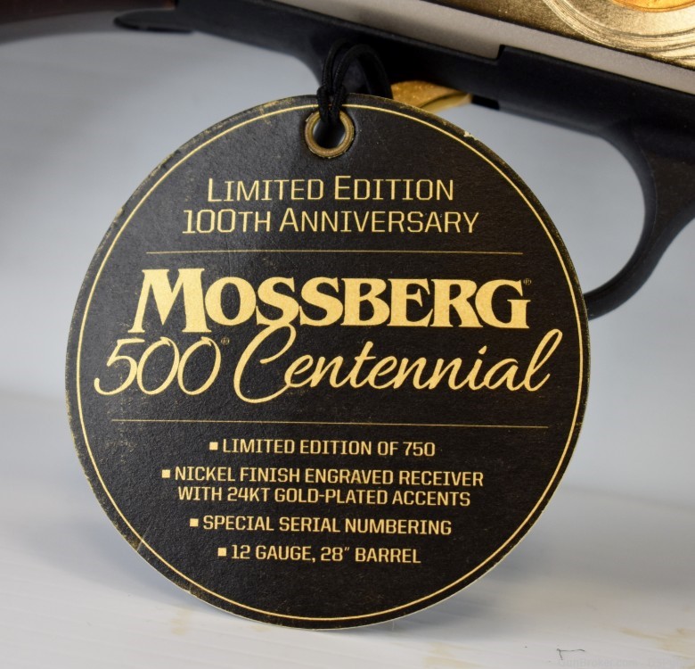 Mossberg 500 Centennial Limited Edition 100th Anniversary 12 Gauge Shotgun-img-68