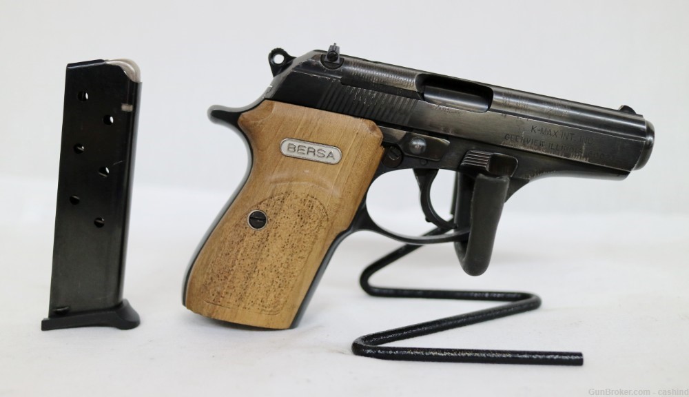    Bersa S.A. Model 383-A .380ACP 3.5” SA/DA S.Auto Pistol – Wood    -img-0
