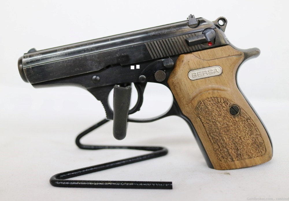    Bersa S.A. Model 383-A .380ACP 3.5” SA/DA S.Auto Pistol – Wood    -img-5
